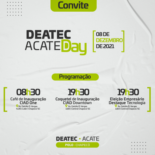 Deatec/ACATE Day