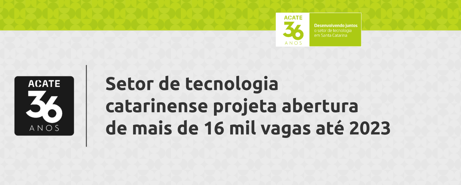 Setor de tecnologia catarinense projeta abertura de mais de 16 mil vagas até 2023. Confira as ações que a ACATE tem tomado para formar novos talentos.