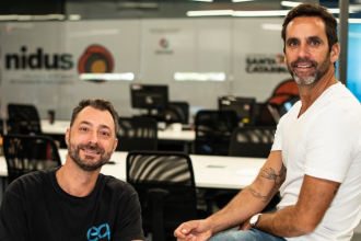 Fábio Nunes e Marcos Arante, fundadores a startup Equilibrium foi adquirida pelo Grupo Boticário no início deste ano.