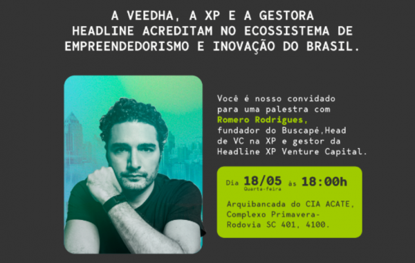 Romero Rodrigues é fundador do Buscapé e gestor da Headline XP Venture Capital