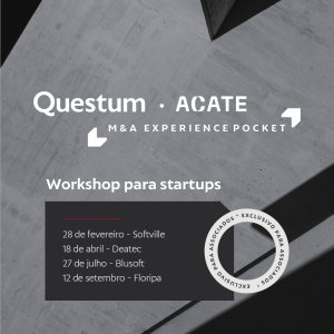 Confira o calendário de eventos da ACATE e parceiros para 2023. Tem M&A Experience Pocket, entre outros.
