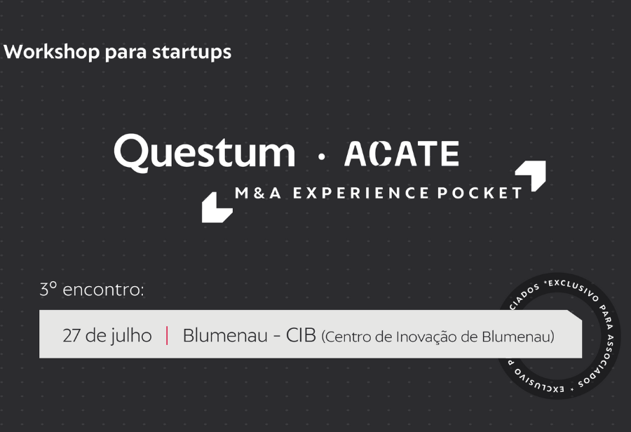 Terceira edição do M&A Experience Pocket apoia startups a construir boas estratégias de captação de investimentos e de fusões e aquisições