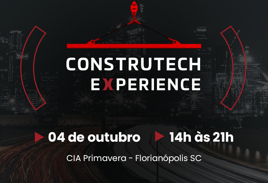 Organizada pela Associação Catarinense de Tecnologia, 2ª edição do Construtech Experience ocorre no dia 4 de outubro em Florianópolis (SC)