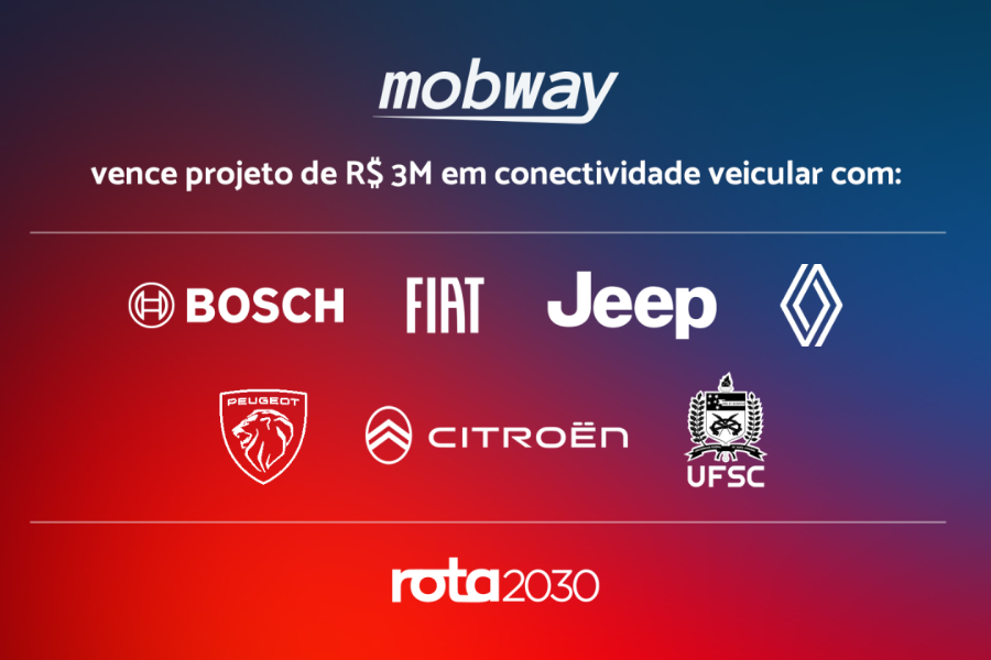Startup mobway foi aprovada no programa Rota 2030 para desenvolver projeto de tecnologia e inovação no setor automobilístico.