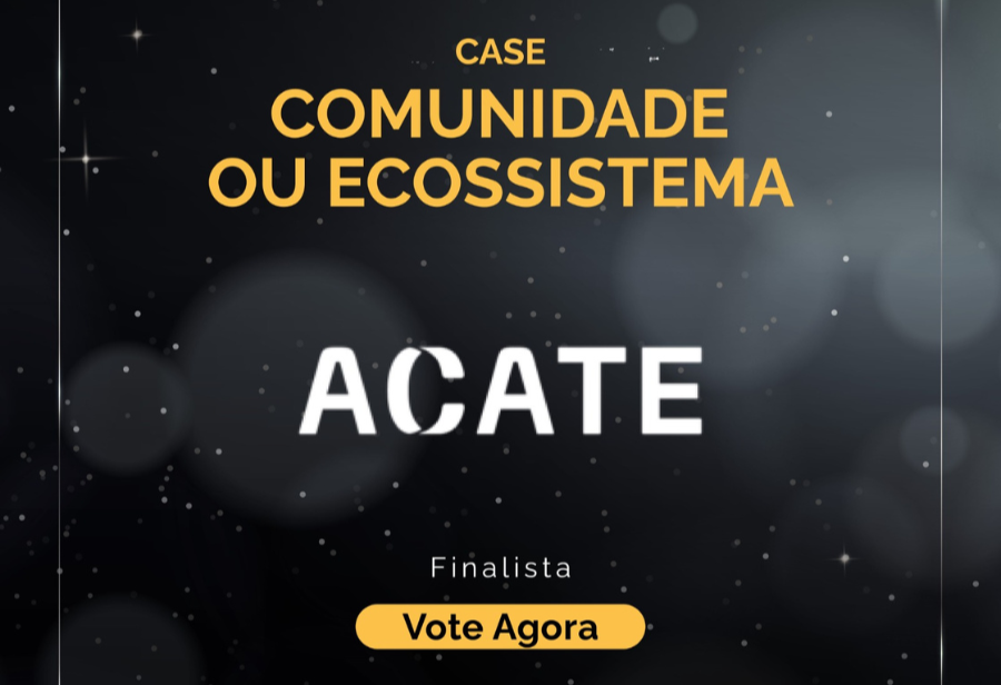 A ACATE concorre à premiação do Some Control Awards 2024, realizada pela Gonew. A Associação é finalista na categoria “Case de Ecossistema”.