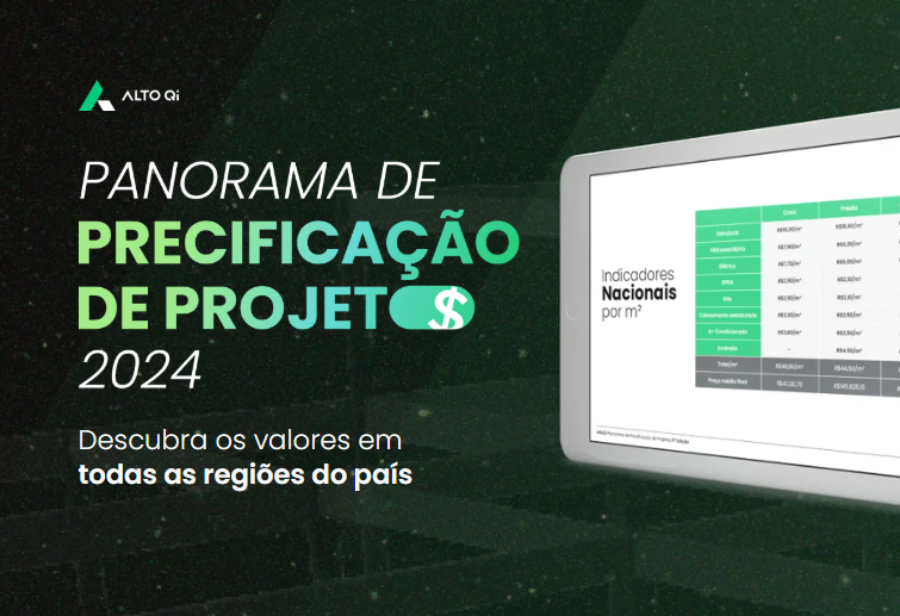 5ª edição da Pesquisa Nacional de Precificação de Projetos está disponível gratuitamente para download no site da AltoQi