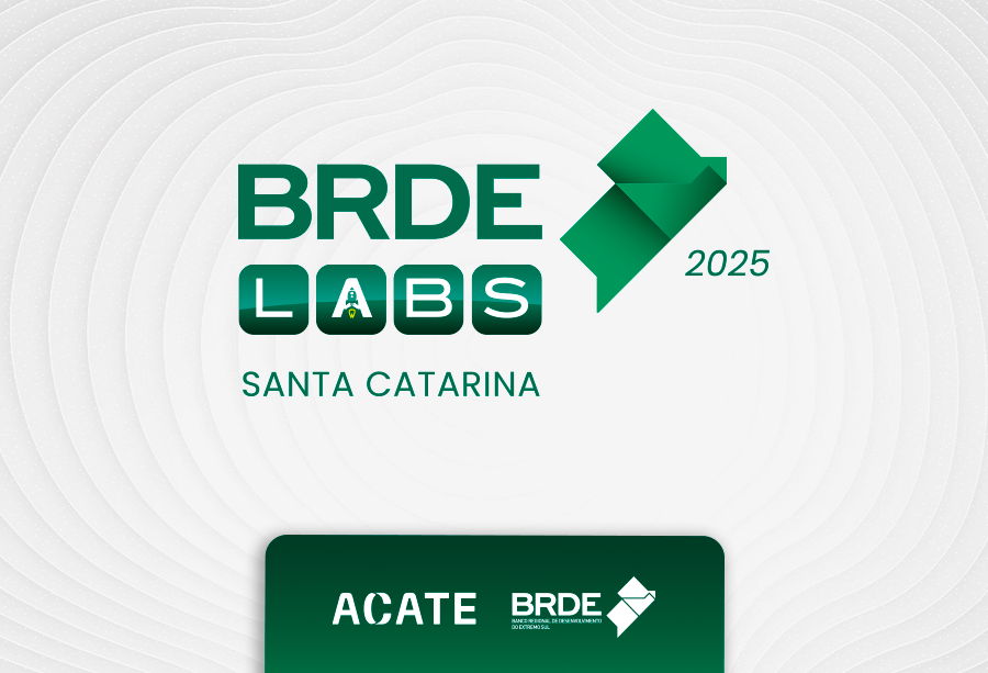Serão apoiadas 155 startups pelas frentes de Growth, Venture e Innovation do BRDE Labs SC 2025. Saiba como participar!