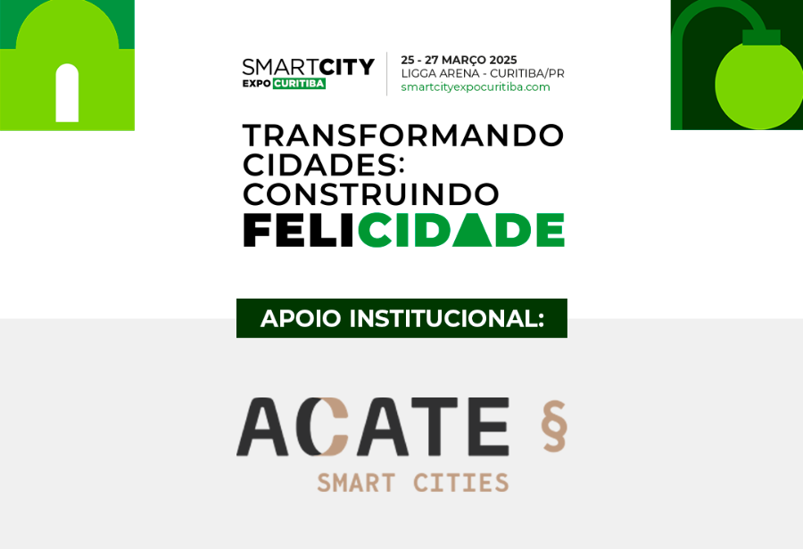 Associados ACATE podem adquirir ingressos para o evento Smart City Expo Curitiba 2025 com descontos especiais.