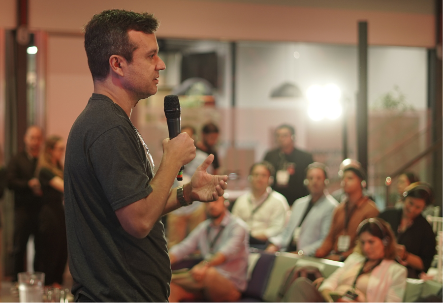 Um ecossistema de inovação é construído e se fortalece pelas conexões. A magia de fazer conexões é concretizada nos eventos.