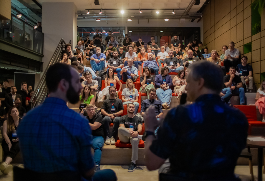 ACATE Pitch Day recebeu empreendedores de startups e investidores para um encontro centrado em inteligência artificial.