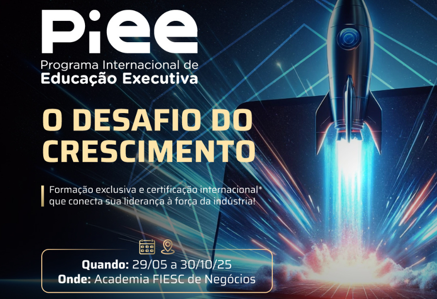 Associados ACATE têm 15% desconto na formação exclusiva para empreendedores tecnologia, realizada pela Academia Fiesc de Negócios.