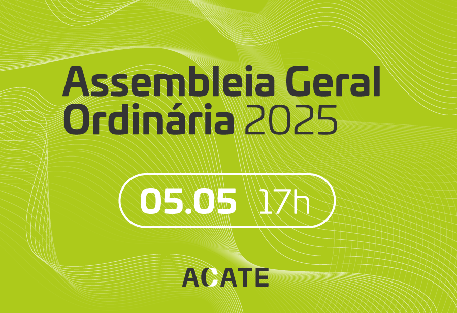 Pauta da Assembleia terá a apreciação de contas do exercício de 2024 e a apresentação do novo Planejamento Estratégico da ACATE.