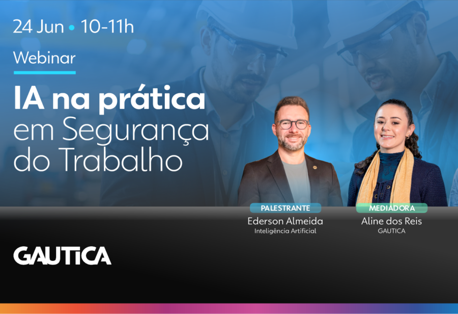 Evento online sobre IA para segurança do trabalho é realizado pela Gautica, empresa associada ao Polo ACATE-SOFTVILLE