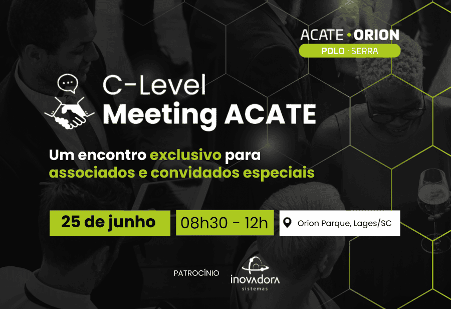 Programação do evento realizado pela ACATE-ORION conta com painel sobre cidades inteligentes e networking entre os participantes