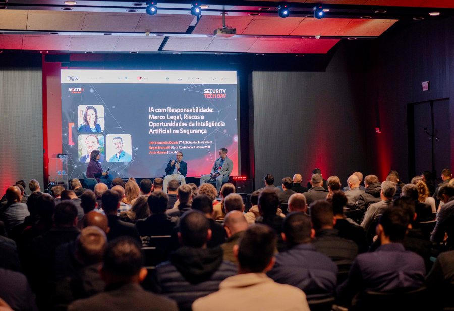 Em 2025, quarta edição do Security Tech Day promoveu debates sobre ameaças à segurança da sociedade e de negócios.