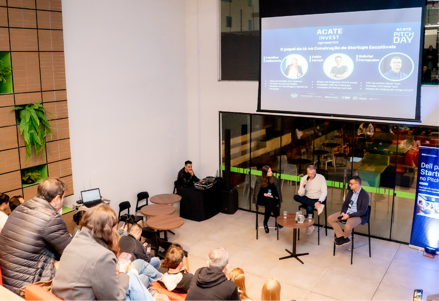 Evento ACATE Pitch Day promove conteúdos, networking e outras oportunidades para startups e investidores. Participe dos próximos!