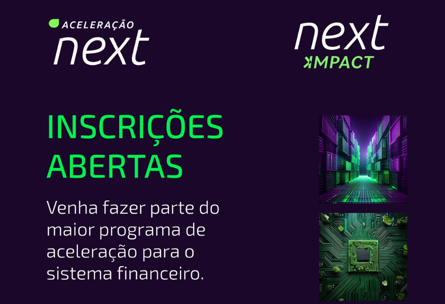 Esta é a sétima edição da aceleração Next, que tem o objetivo de desenvolver soluções para o setor financeiro