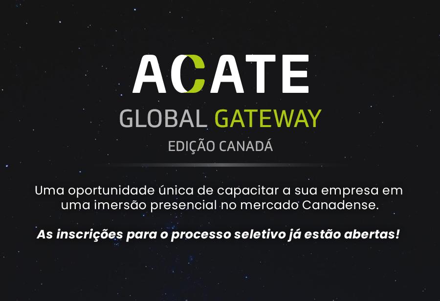ACATE Global Gateway inclui capacitação estratégica de internacionalização a empresas catarinenses de tecnologia e imersões em outros países
