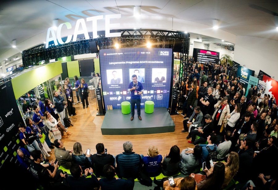 Público do Startup Summit poderá conhecer novidades como o estudo setorial Observatório ACATE 2025 e o programa da ACATE 1bi.