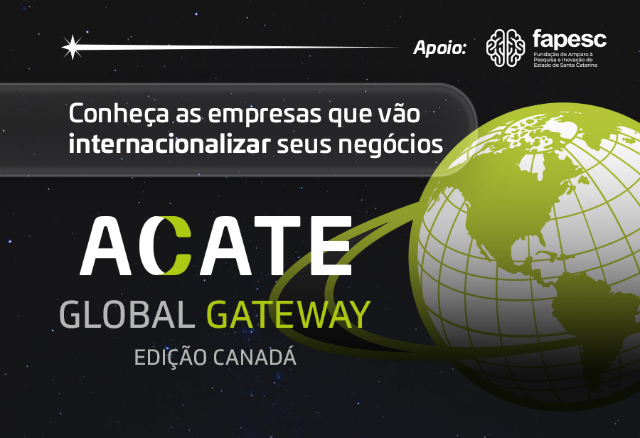 20 negócios selecionados para o ACATE Global Gateway terão oportunidades de capacitação para internacionalização e imersão no Canadá