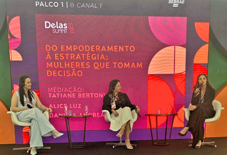 Um dos painéis com a participação do GT ACATE Mulheres na programação destacou estratégias e o empoderamento de mulheres tomadoras de decisão