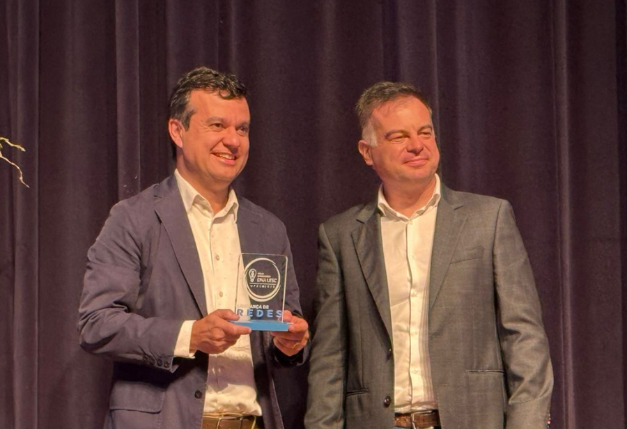 Presidente da ACATE, Diego Ramos, foi premiado pelo DNA UFSC por liderar a Associação que representa mais de 1850 empresas.