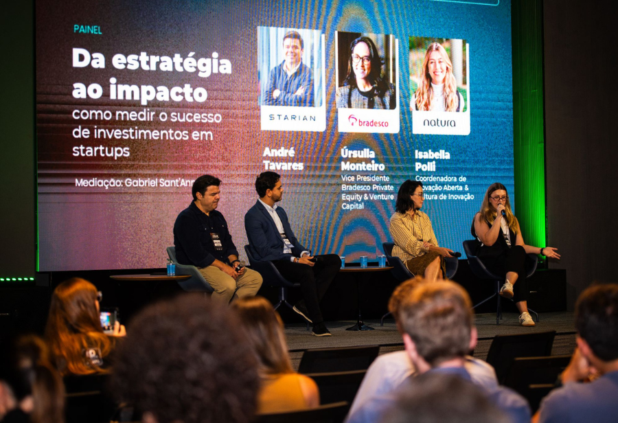 Grandes empresas, como ArcelorMittal, Bradesco, iFood, Natura, Starian, Vale e Walbert, participaram do evento LinkLab Experience.