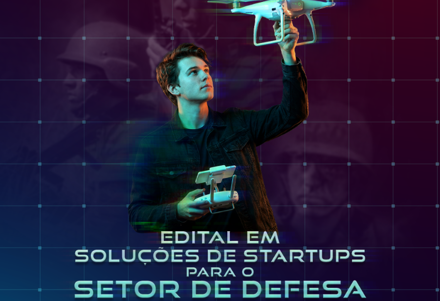 Vencedores do edital "Soluções de Startups para o setor de Defesa" terão oportunidade de expor suas soluções na SC Expodefense, em maio.