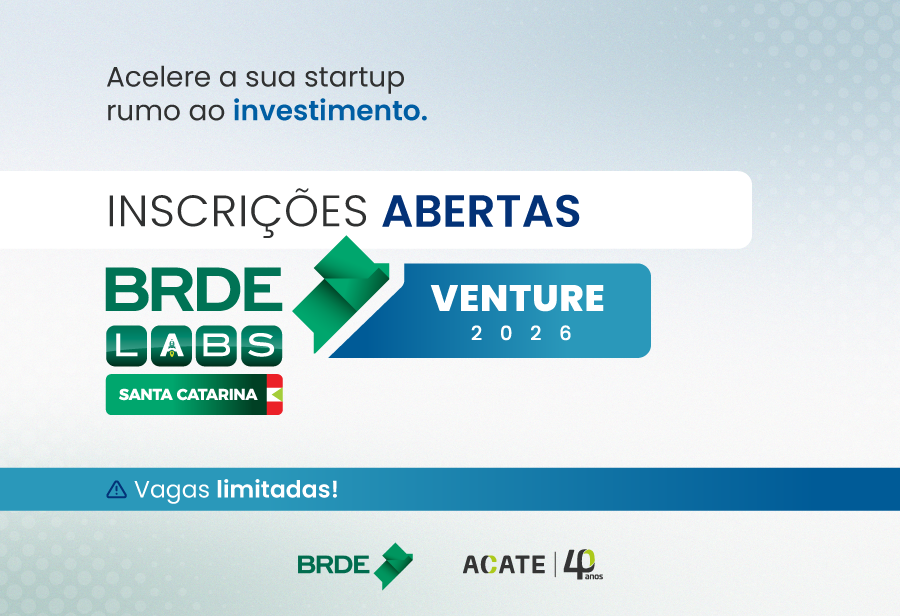 Programa oferece formação empreendedora e oportunidades de conexão com investidores para empresas catarinenses de tecnologia