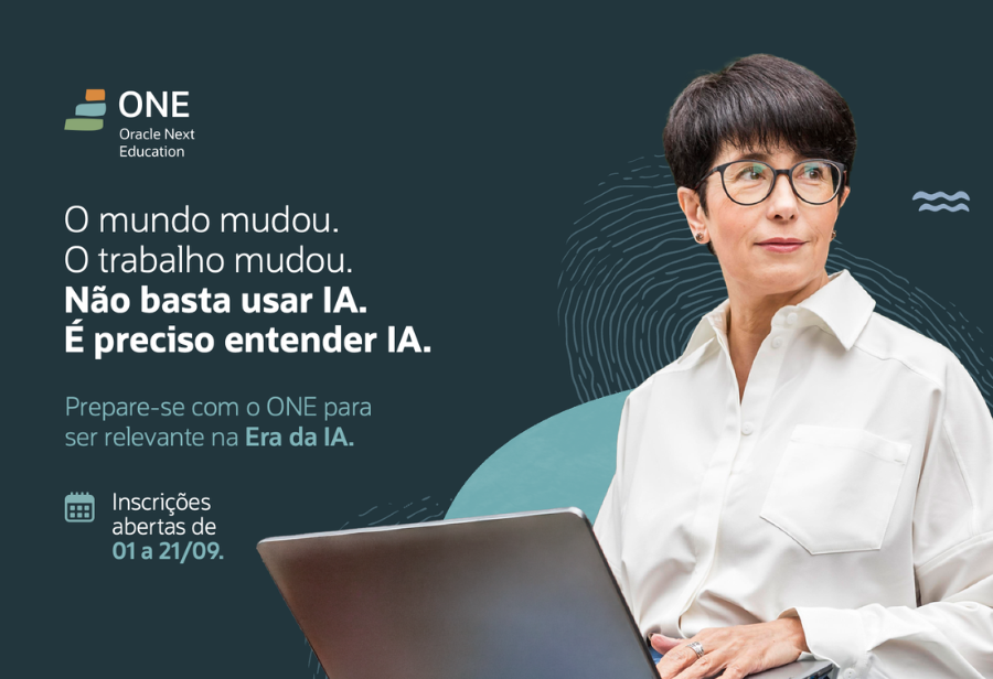 Curso gratuito e online combina aprendizado prático, conteúdos sobre IA (inteligência artificial) e conexão com oportunidades no mercado