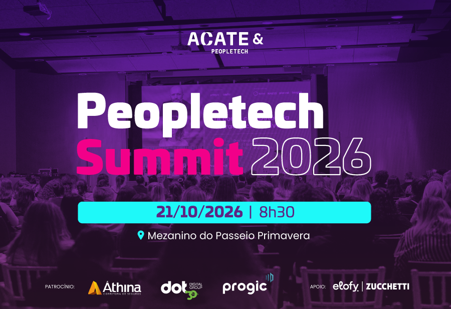 Peopletech Summit 2026, em Florianópolis, será realizado no dia 21 de outubro e reunirá gestores e profissionais de RH.