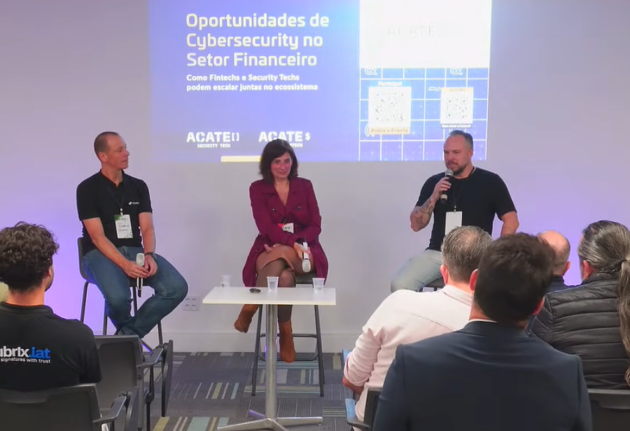 Verticais Security Tech e Fintech da ACATE realizaram evento sobre oportunidades de segurança e ameaças cibernéticas no setor financeiro